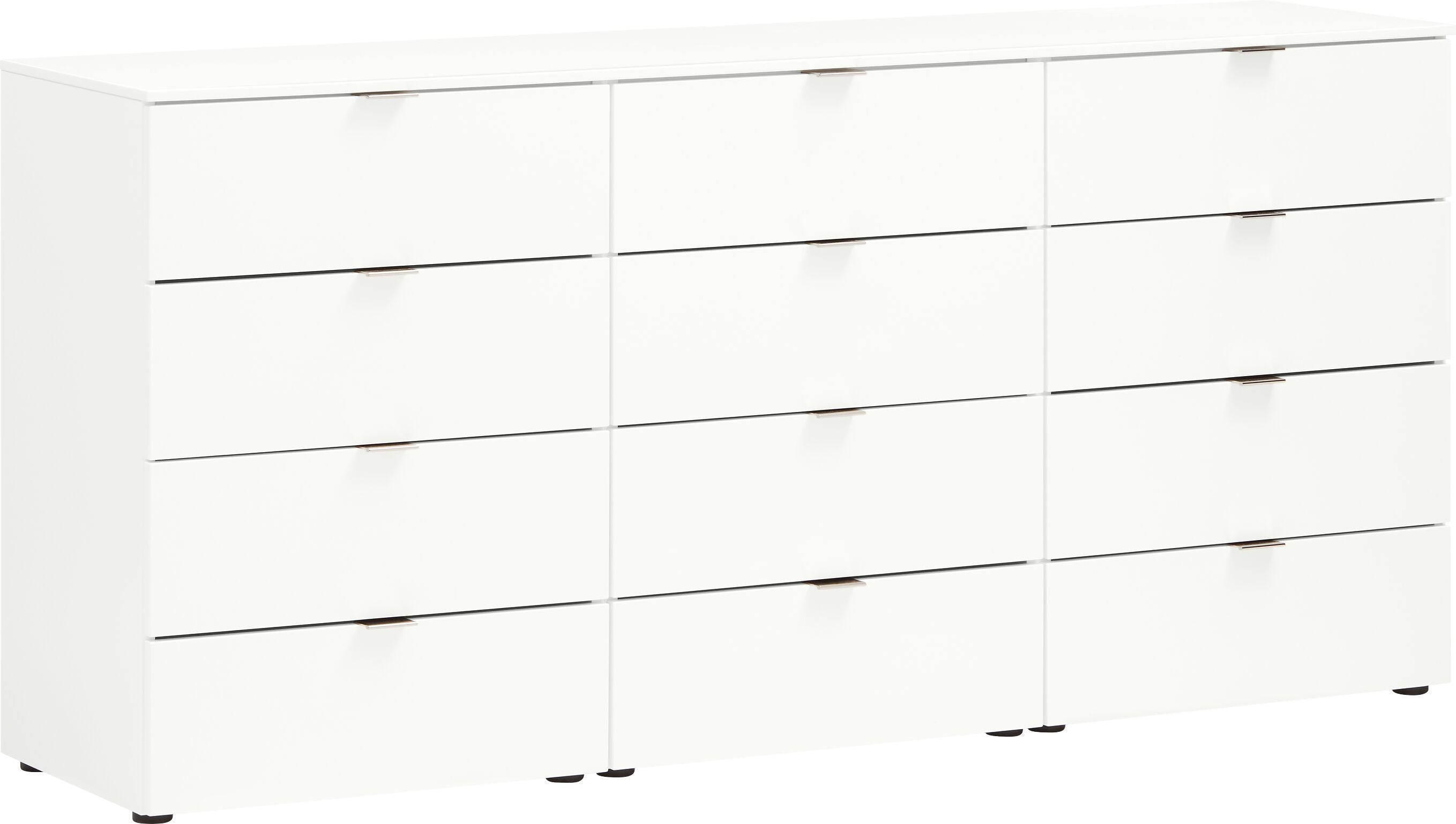 TILL Kommode - Weiss / B: 168.0 cm x T: 41.0 cm x H: 76.8 cm