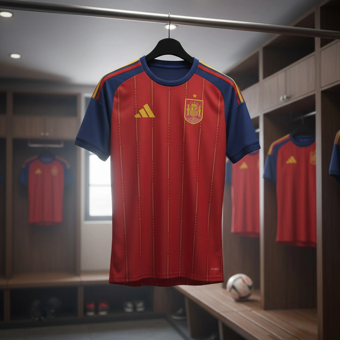 Camisola adidas Espanha Primeiro Equipamento Mundial 2026