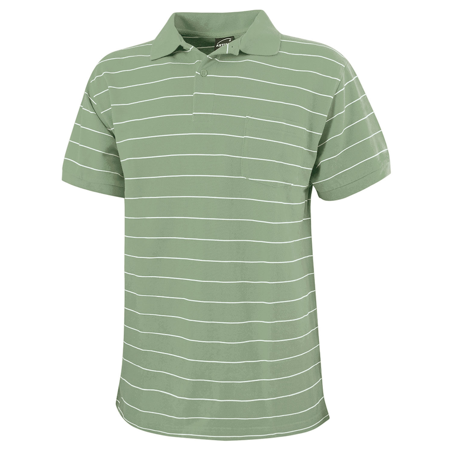 Herren Polo-Piqué-Shirt mit Brusttasche