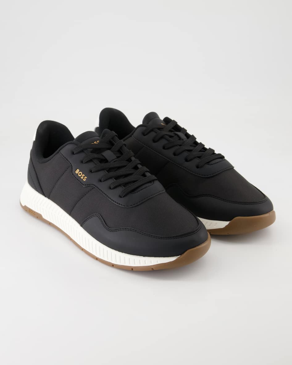 Boss Titanium Ru Sneaker in Schwarz