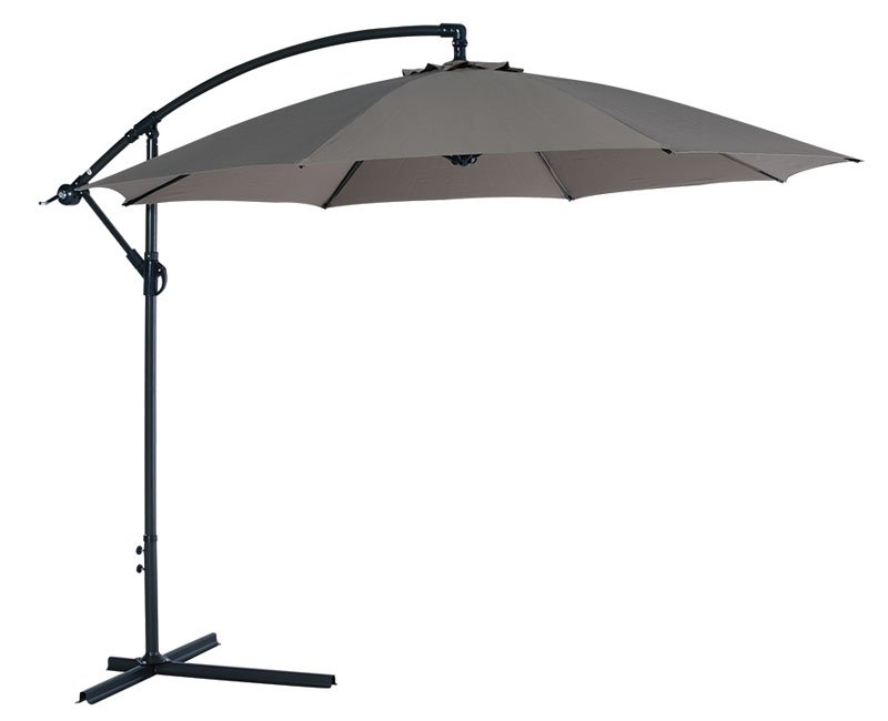Garden Impressions Athene Zweefparasol Ã300 cm taupe