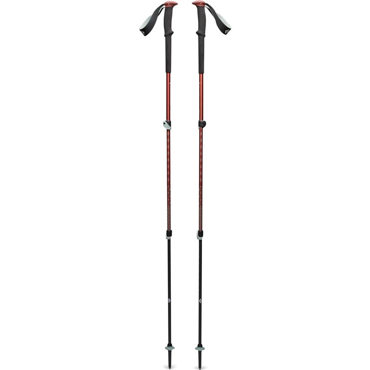 Black Diamond Trail Trekking Poles Iron Red