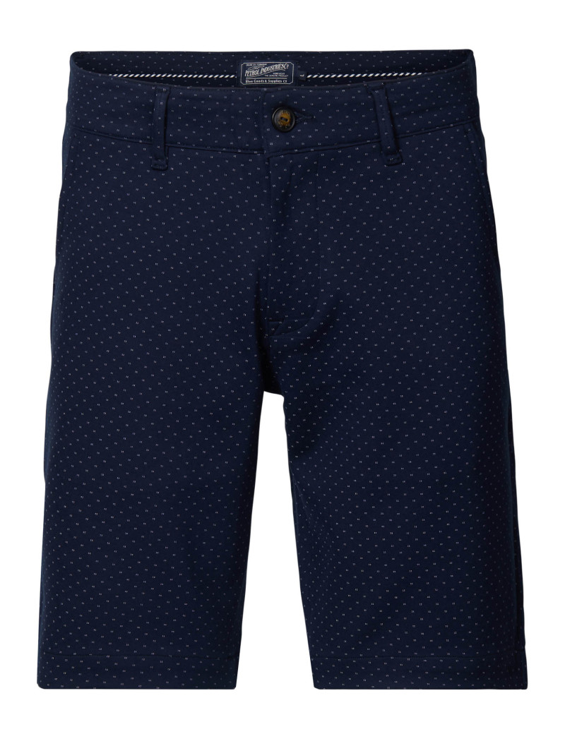 PETROL IND BERMUDA MOLLETON PRINT DARK