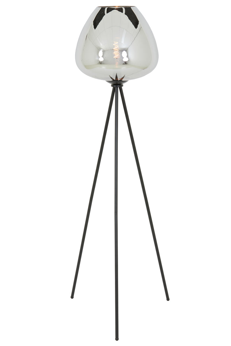 Light & Living - Vloerlamp MAYSON - Ã42x146cm - Grijs