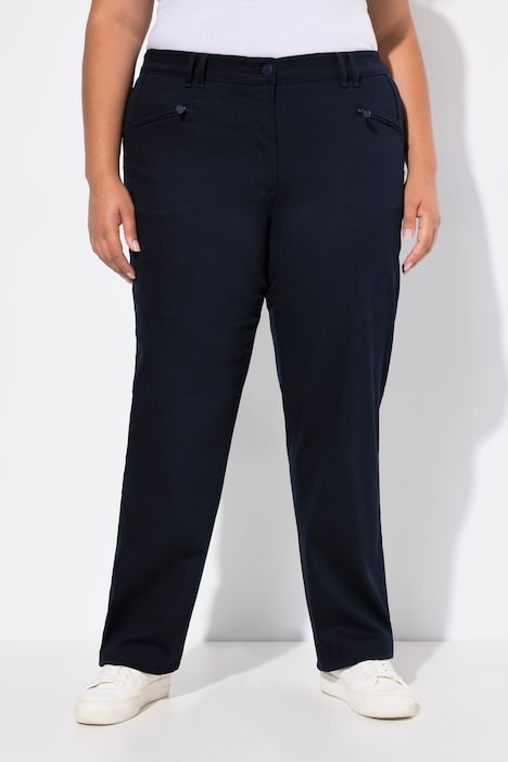Basic Stretchhose Mony, farbecht, leicht schmal zulaufend