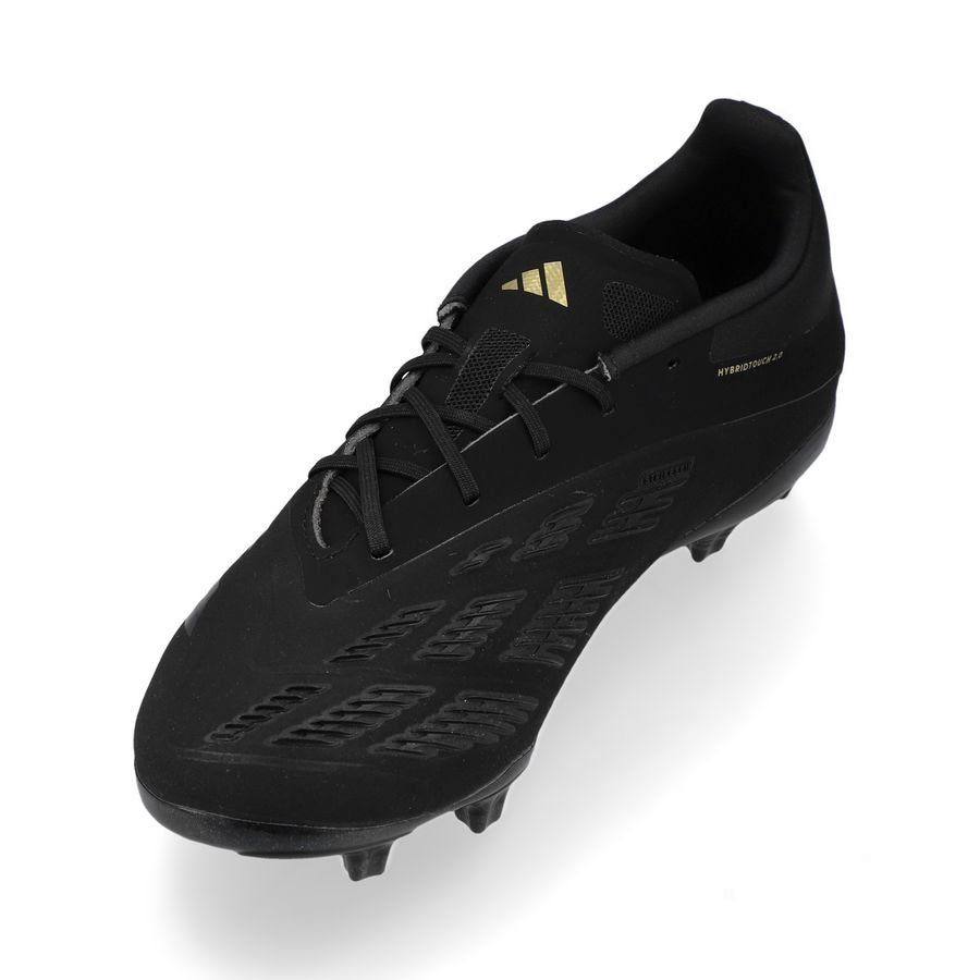 adidas Predator Elite FG Dark Spark - Noir/Gris/Doré Enfant