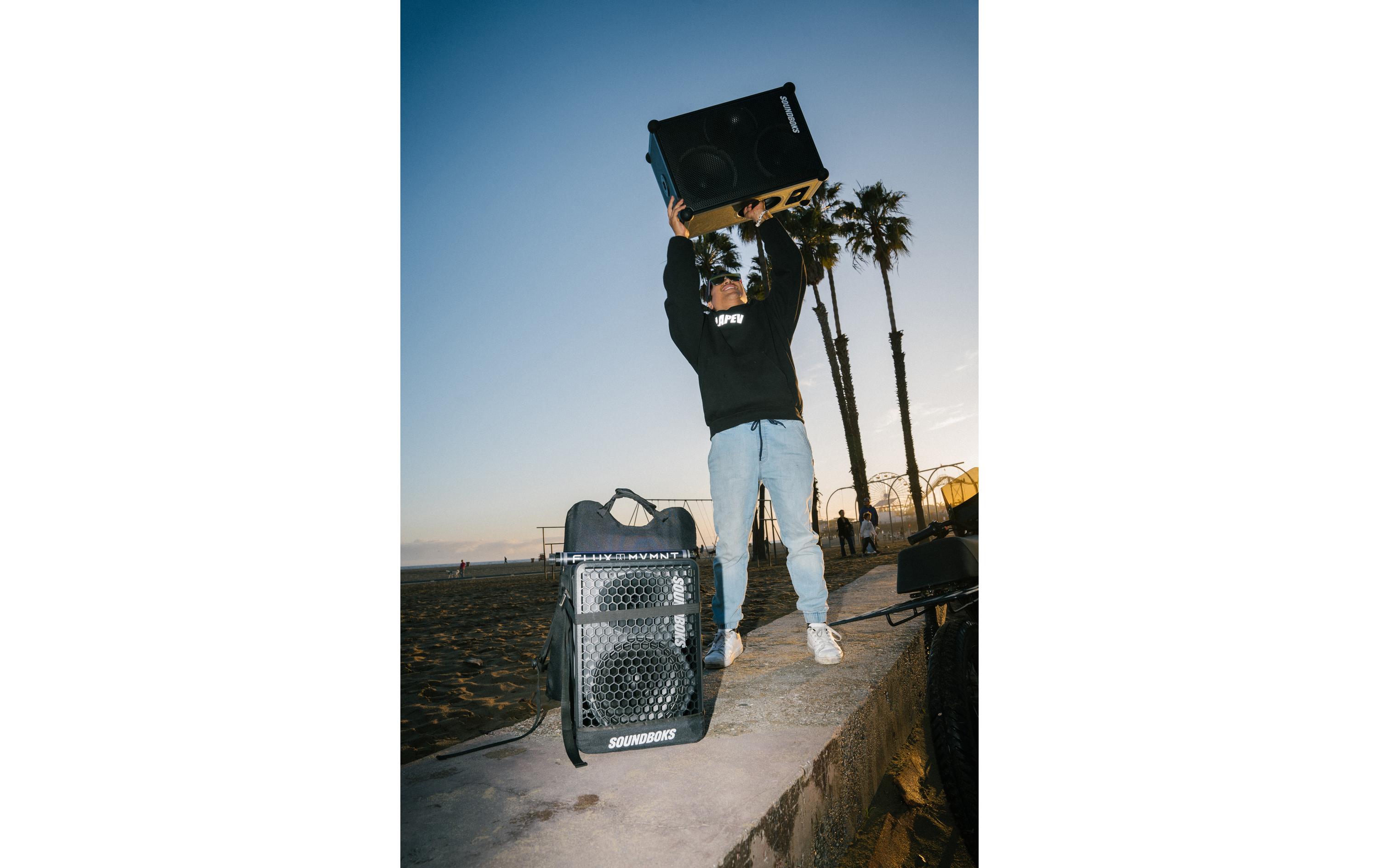 Transporttasche The Backpack Schwarz<br>Robustes Design für Outdoor-Nutzung