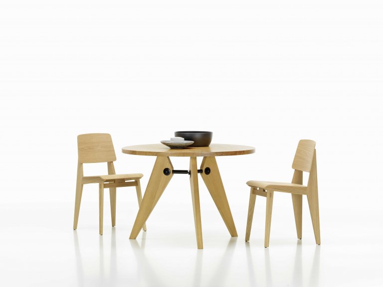 Vitra Chaise Tout Bois stoel naturel eiken
