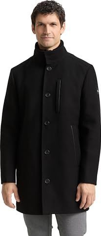 Tom Tailor - 1046983 - Wollen Jas - 2-in-1 - Regular Fit