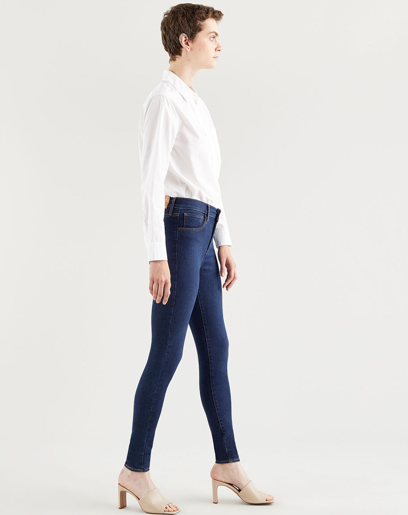 Levi's® Jean 720 Hirise Super Skinny sculpt Echo B bleu