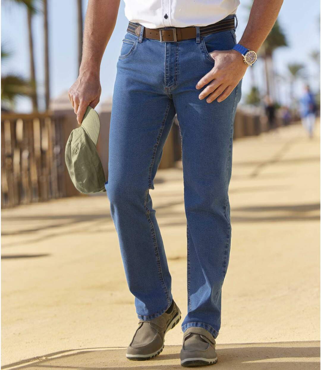 Jean Regular Stretch Bleu