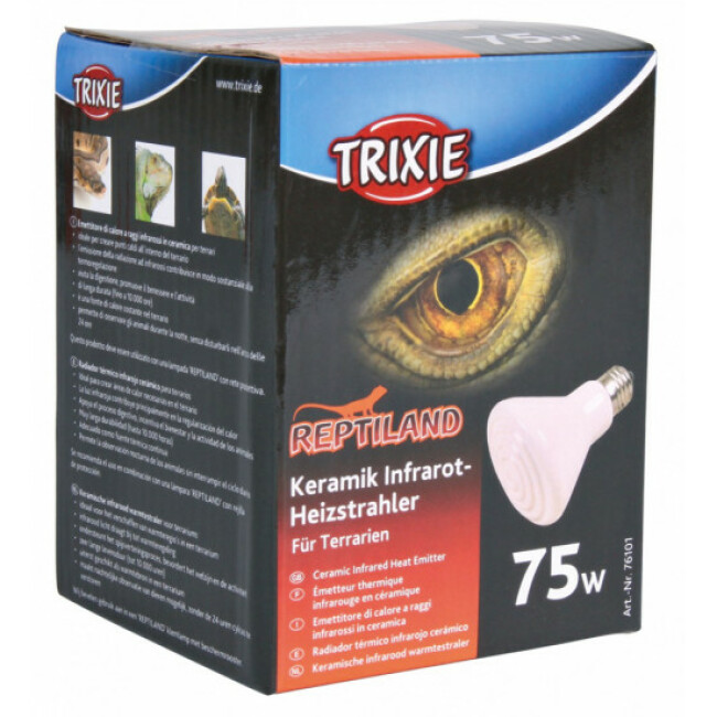 Ampoule chauffante infrarouge en céramique Trixie pour terrarium
