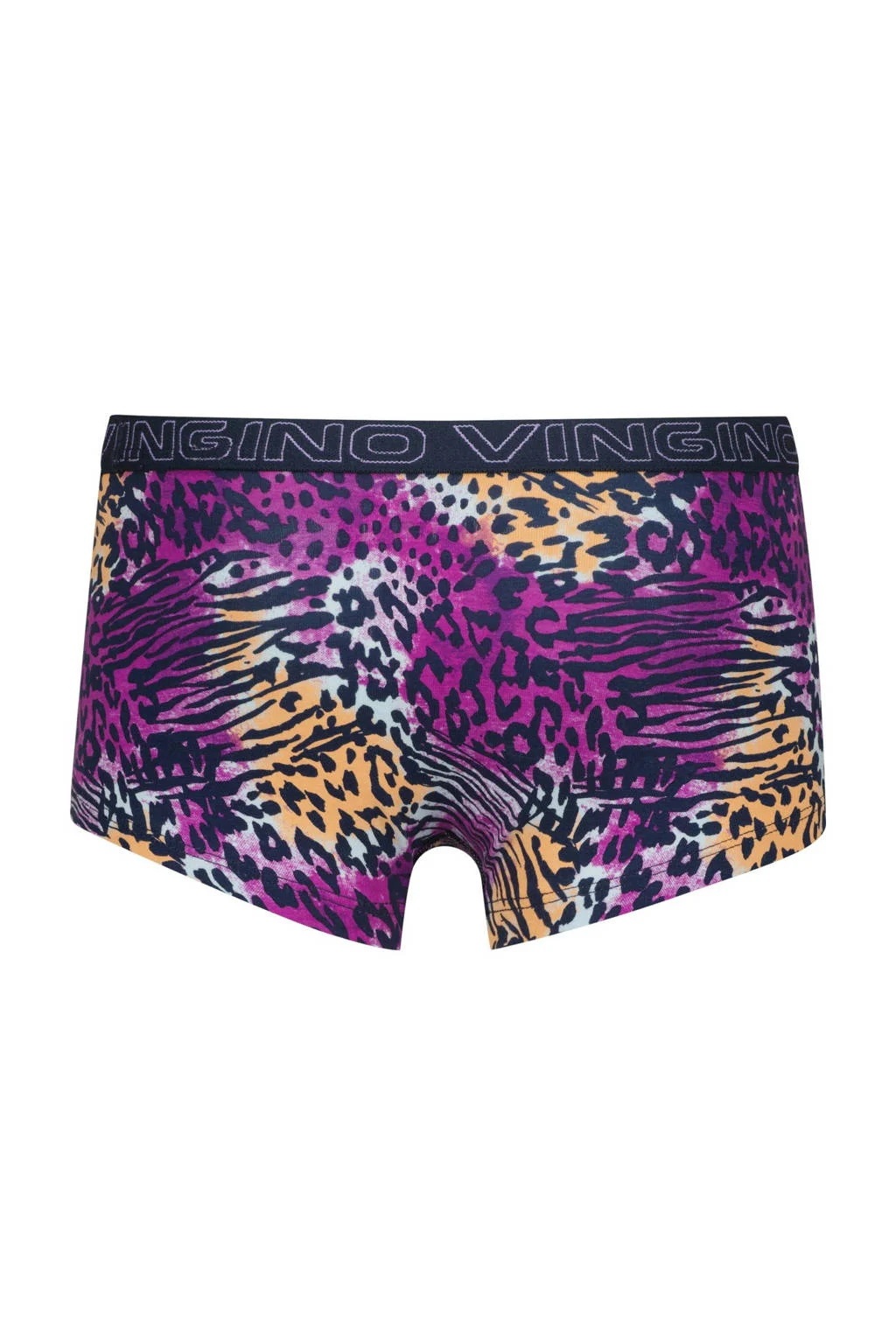 Vingino boxershort - set van 7 paars/roze / zwart
