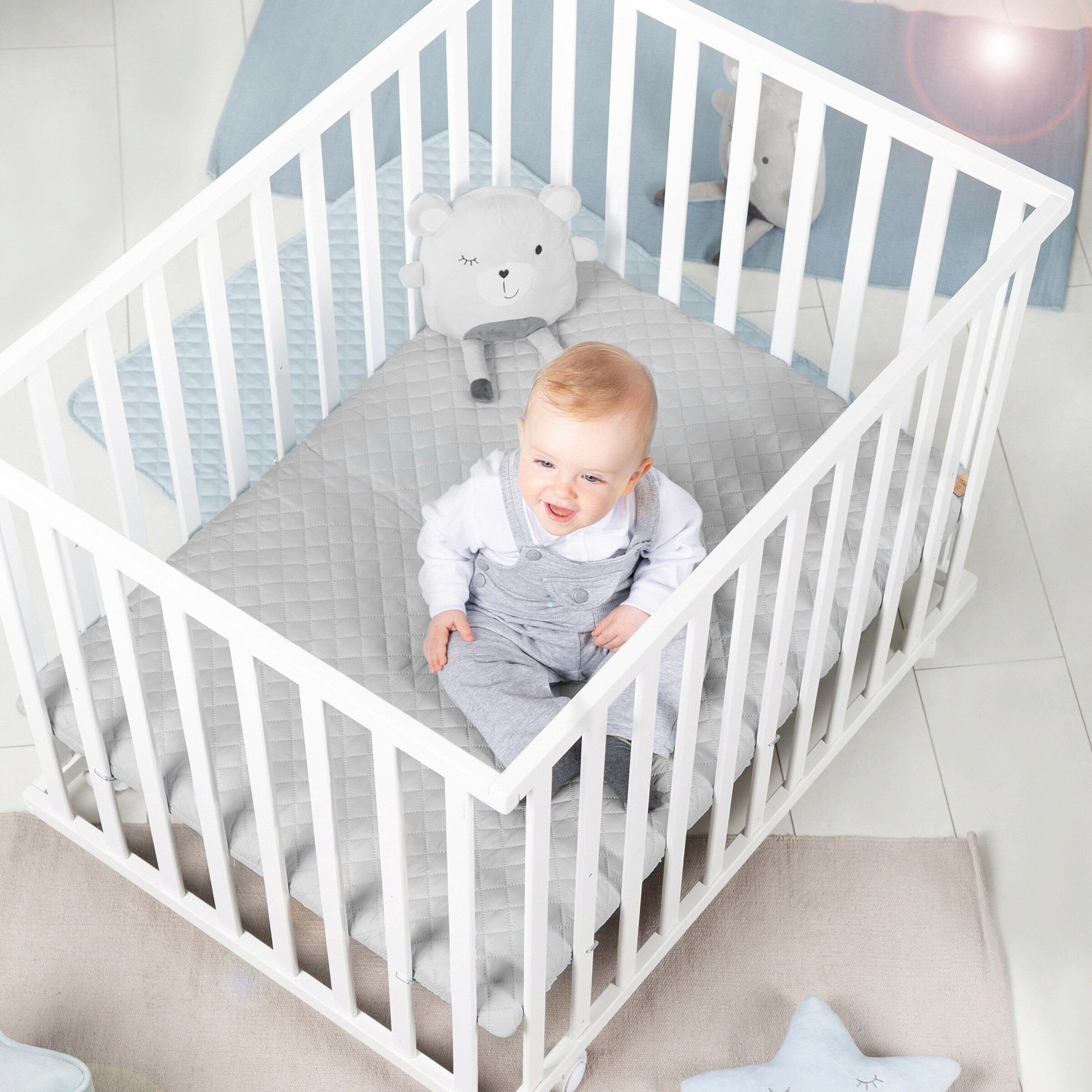 roba Laufgitter 100x75 roba Style grau
