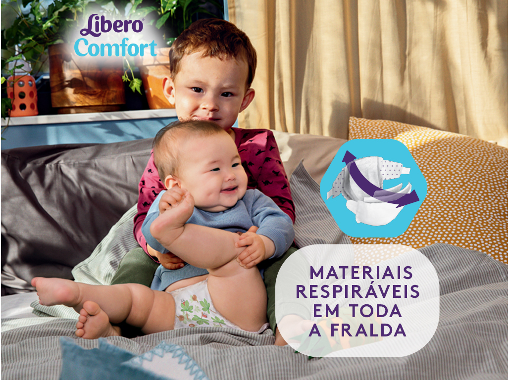 FRALDAS LIBERO COMFORT T6 12-20KG 42 UN