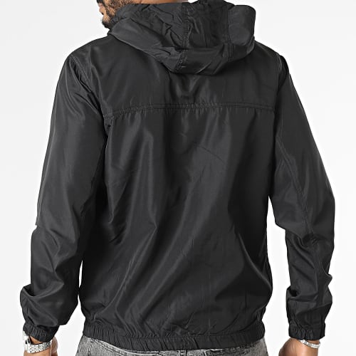 Veste Zippée Capuche Noir