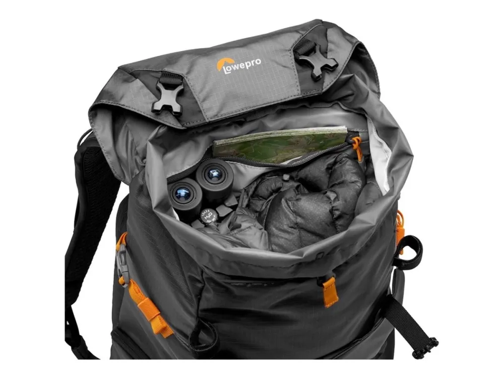 Lowepro Photo Sport BP 24L AW III (GY) - Rygsæk lille/mellem til digitalkamera med objektiver - grov - udendørs - 100 x 300D nylon, polyester - grå
