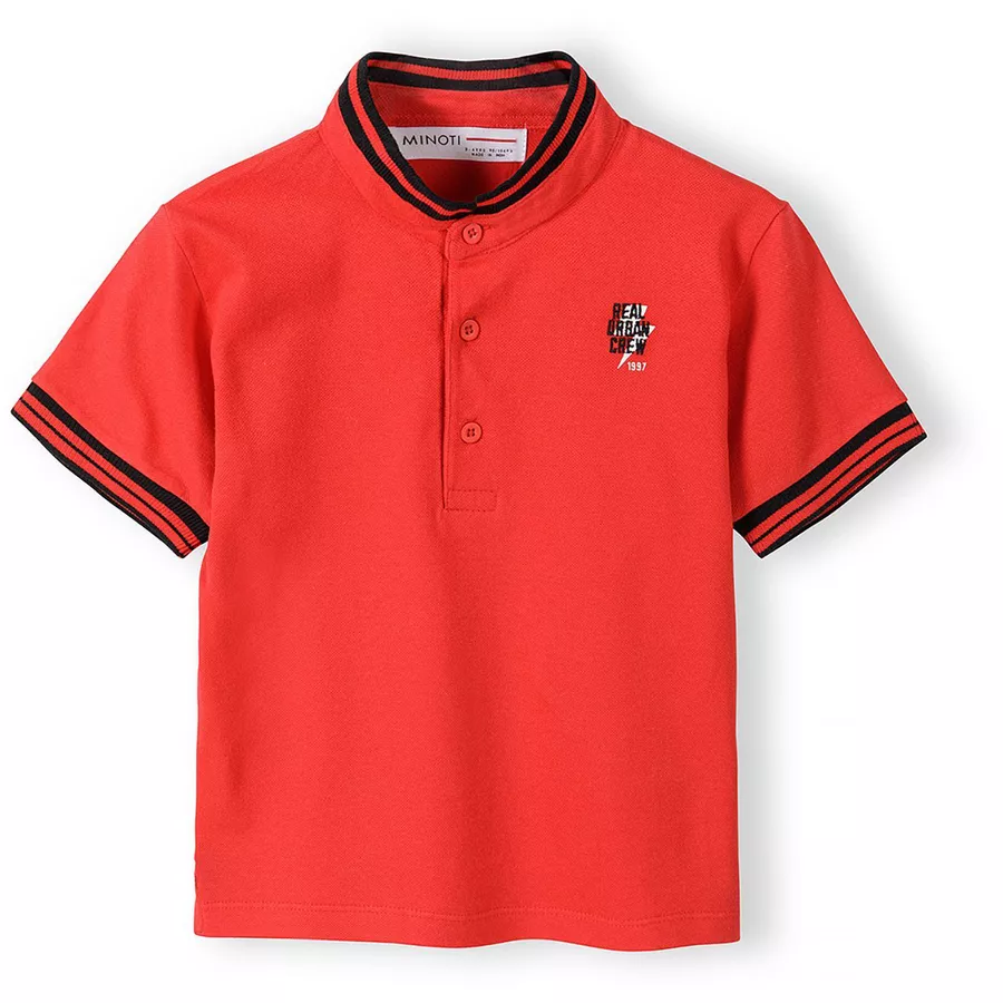MINOTI Poloshirt Good Times Rot