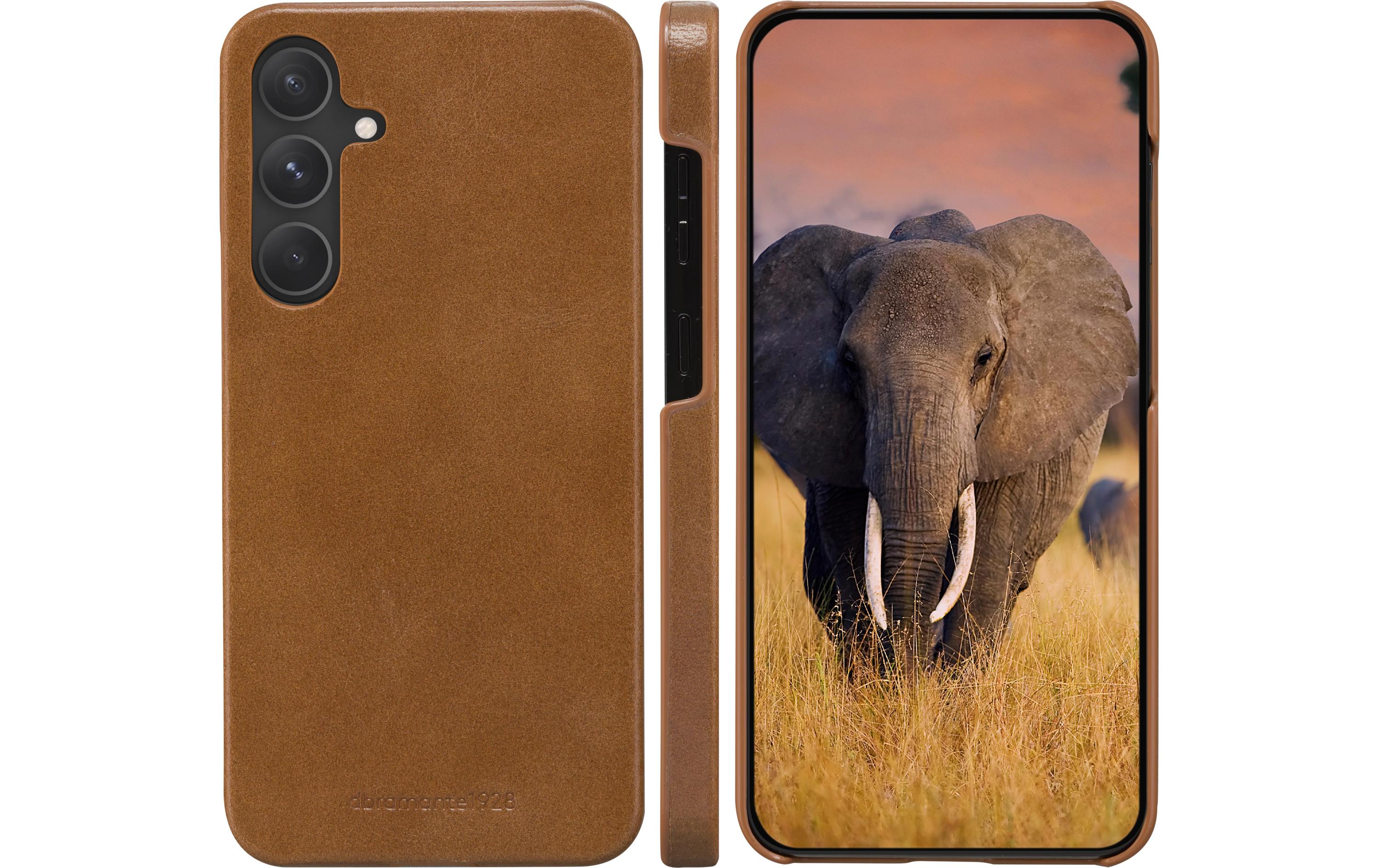 Book Cover Lynge Galaxy S24+ TanSchutzhülle für das Samsung Galaxy S24+
