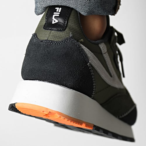 Baskets Run Formation FFM0223 Olive Night Dark Shadow