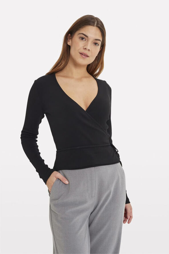 Envii ENALLY LS V-N TEE 5314 Black
