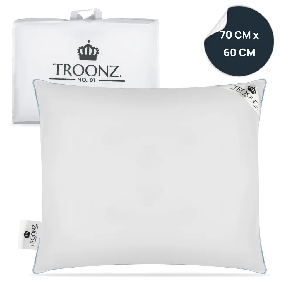 Troonz Hotel Hoofdkussen Portofino - Afmeting 60 x 70 cm