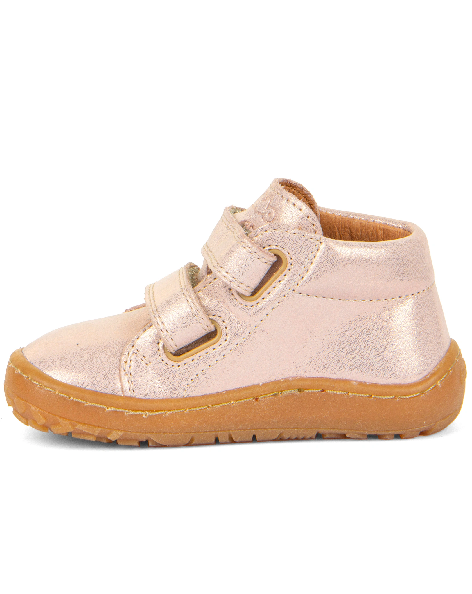 Klett-Lauflernschuhe BAREFOOT FIRST STEP in nude/glitter