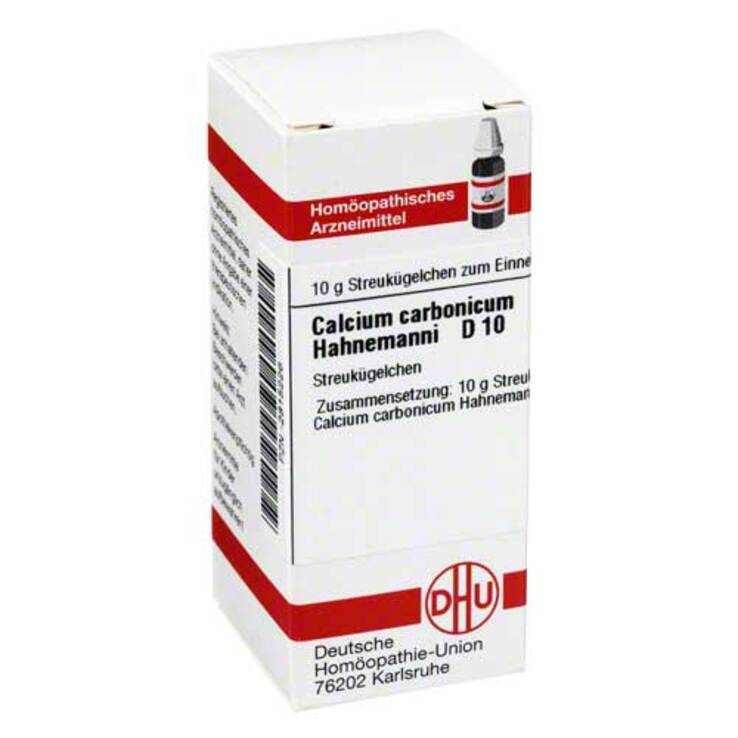 DHU Calcium carbonicum D 10 Globuli, 10 g