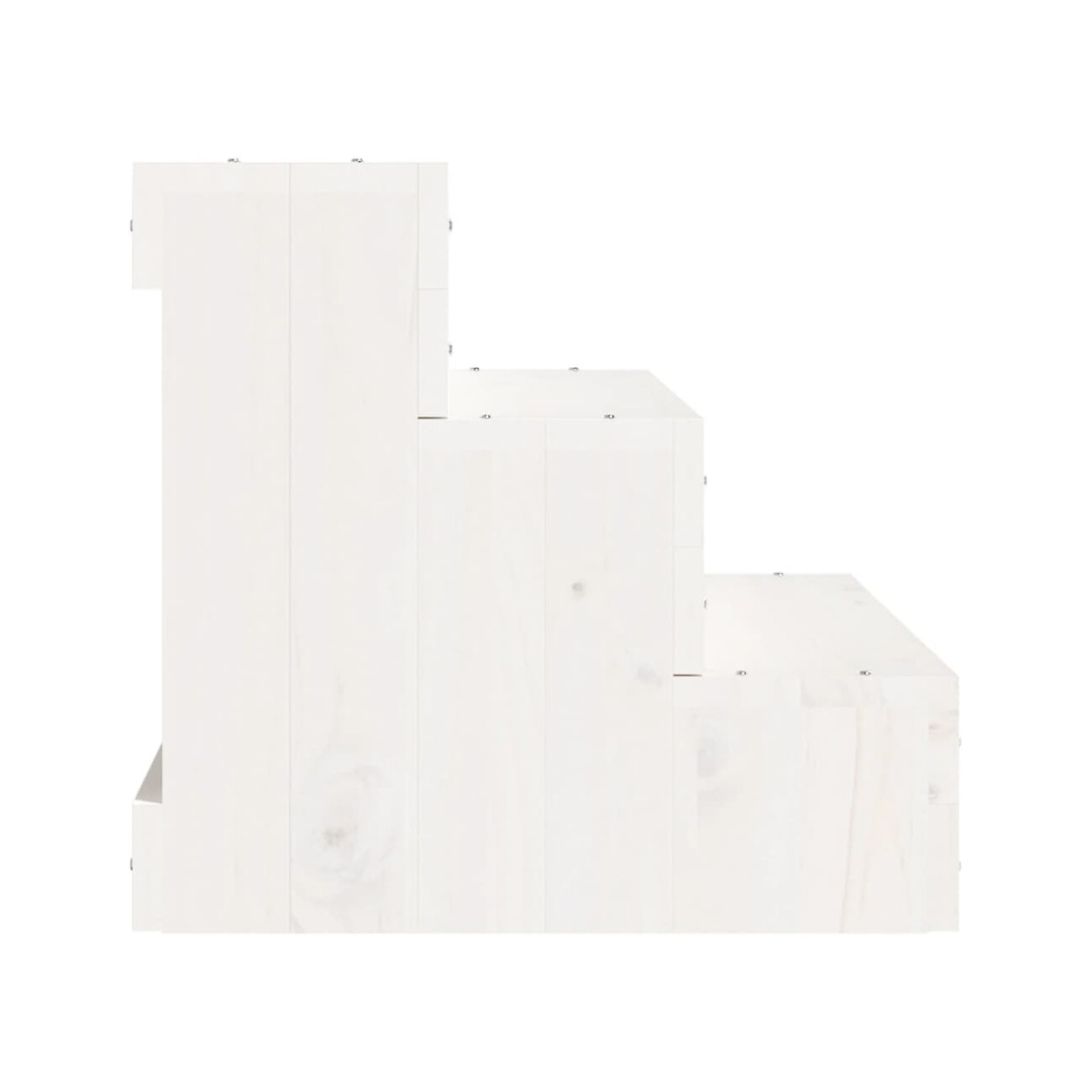 VidaXL Haustiertreppe M (40x37,5x35 cm) weiß