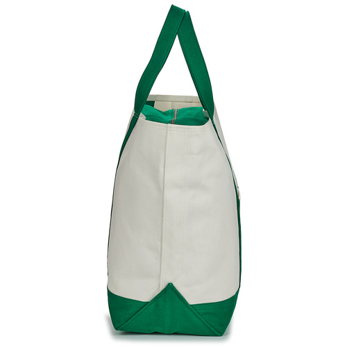 Polo Ralph Lauren - LRG ICON TTE-TOTE-LARGE Crema / Verde