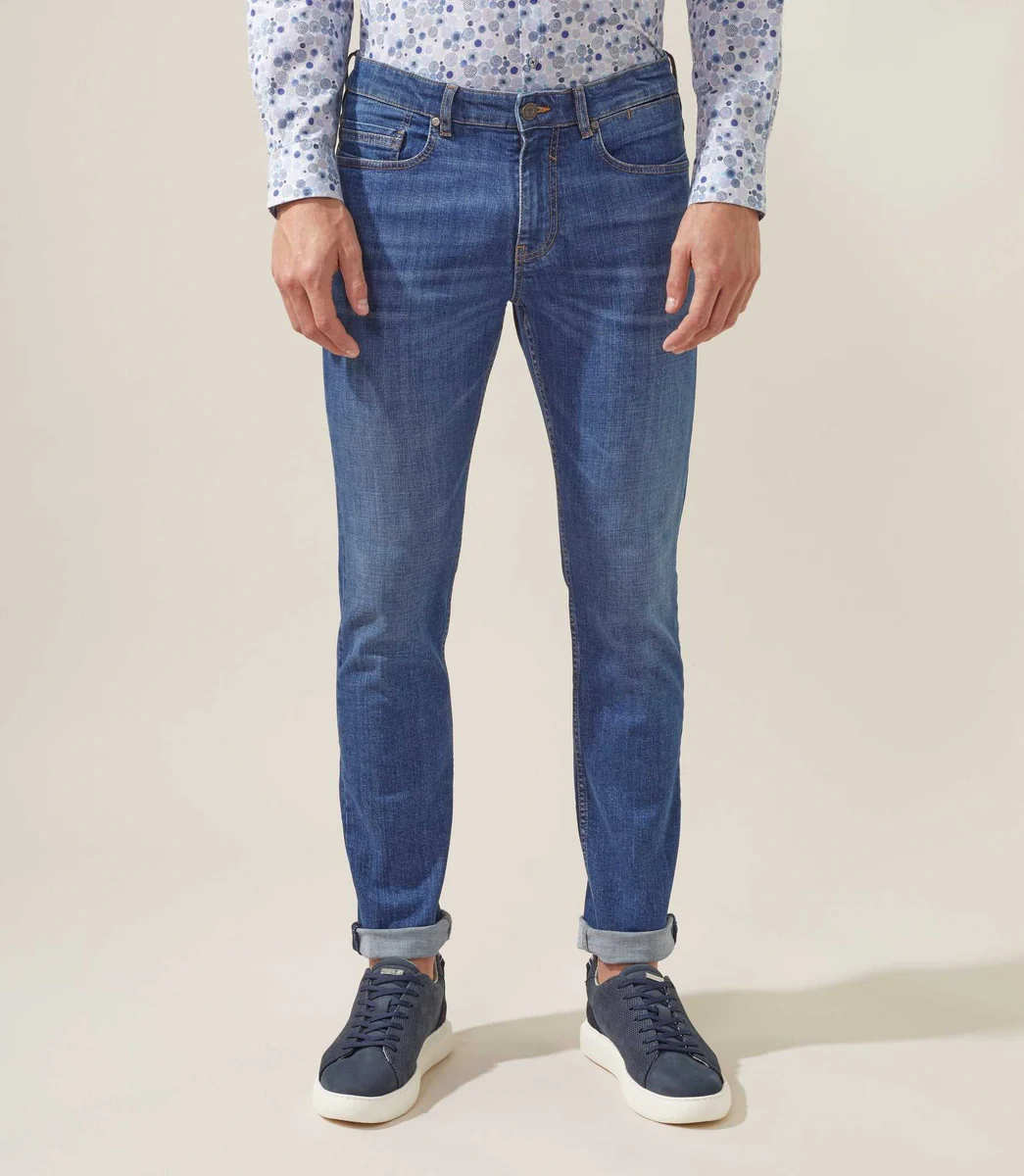 Jean straight bleu 