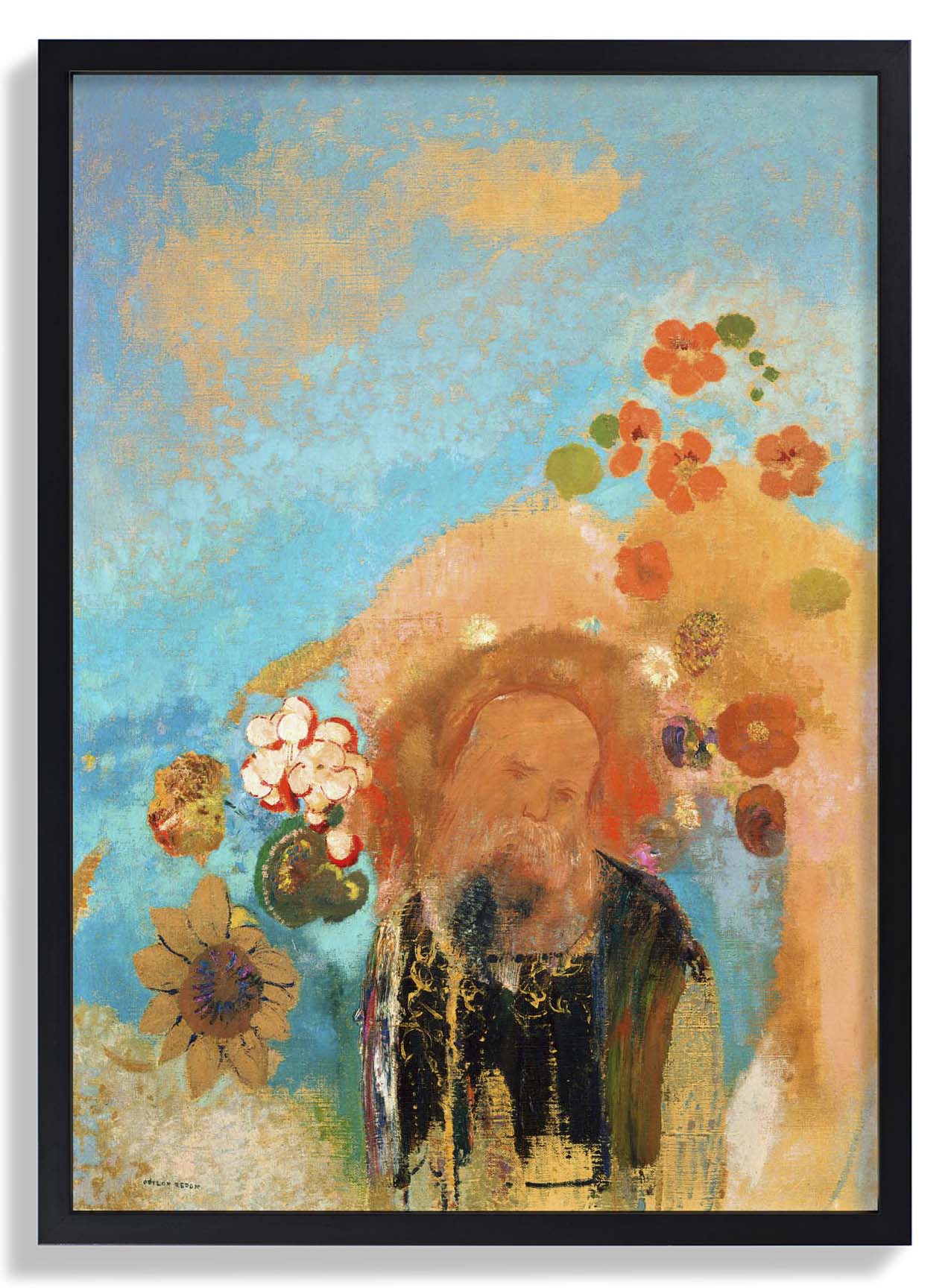 Beschwörung des Roussel-Gemäldes von Odilon Redon