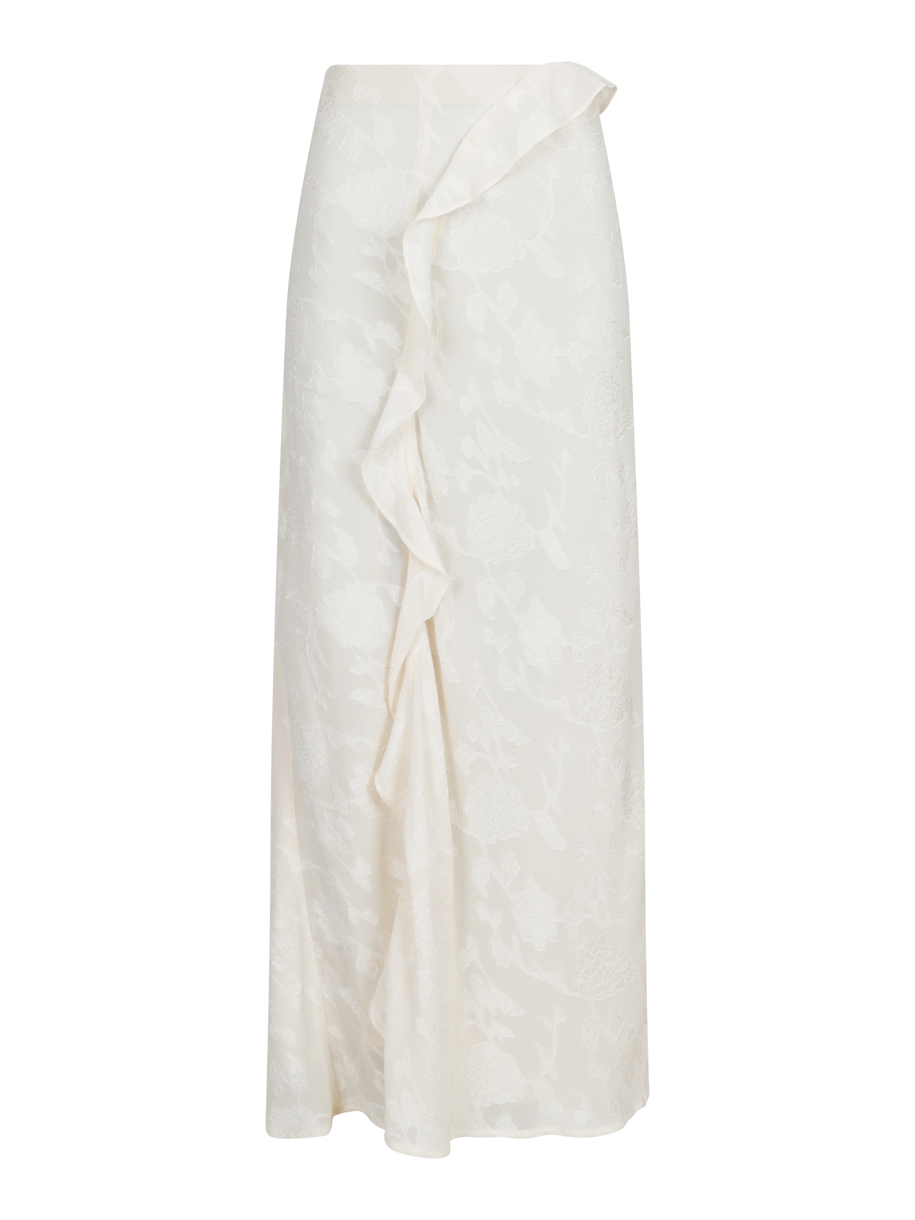 Neo Noir  Vinza Burnout nederdel - Ivory