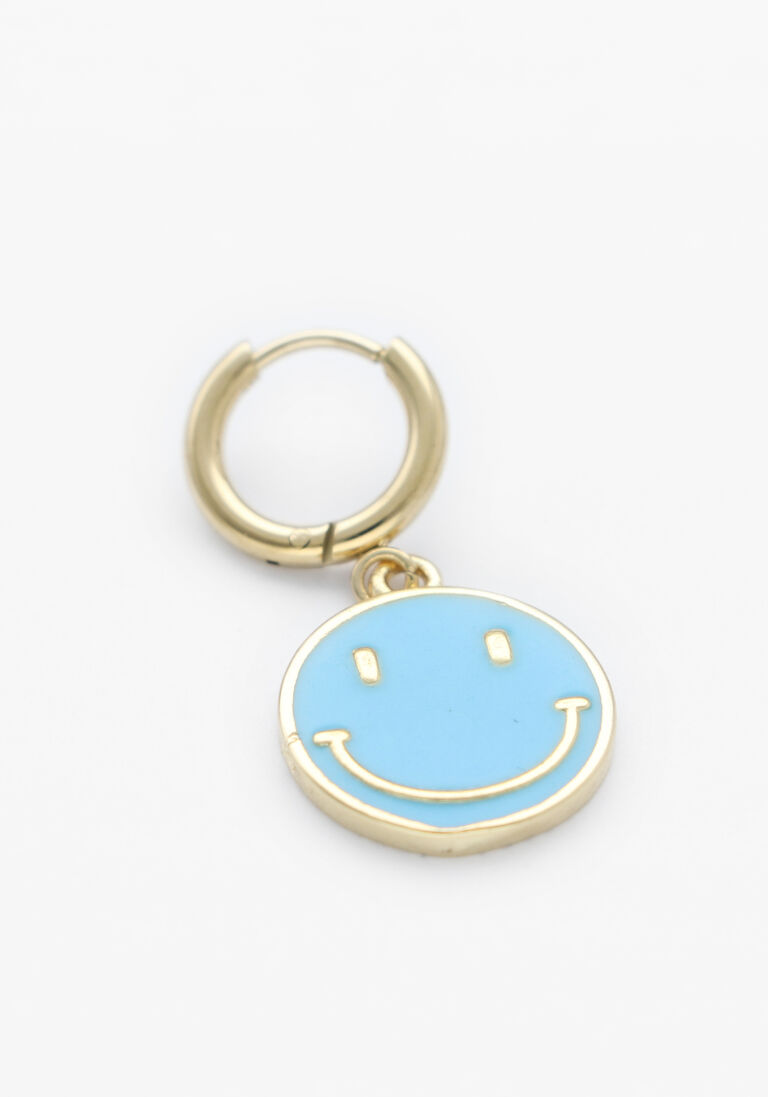 blauwe bonnie studios bedels smiley click