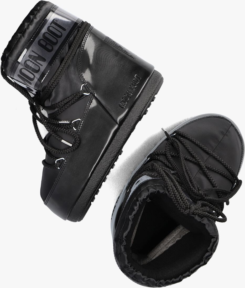 MOON BOOT zwarte moon boot  icon low glance