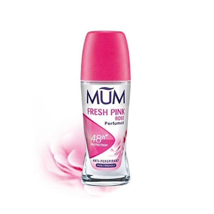 Deodorant Sans Alcool Roll-on 48h Rose 50ml Mum