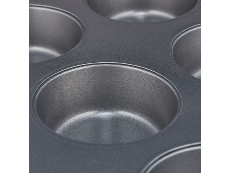 relaxdays Muffin Backform 2 x 12 Mulden Hitzebeständige Cupcake-Formen