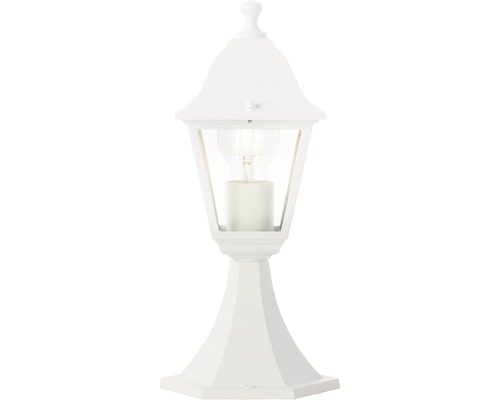 Buiten sokkellamp, 1-lichts, H 36,3 cm, Nissi wit