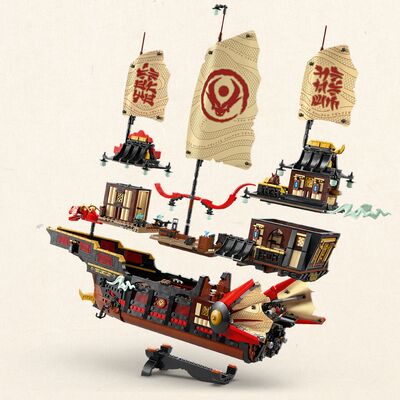 LEGO Ninjago 71848 Tempelskipet Bounty