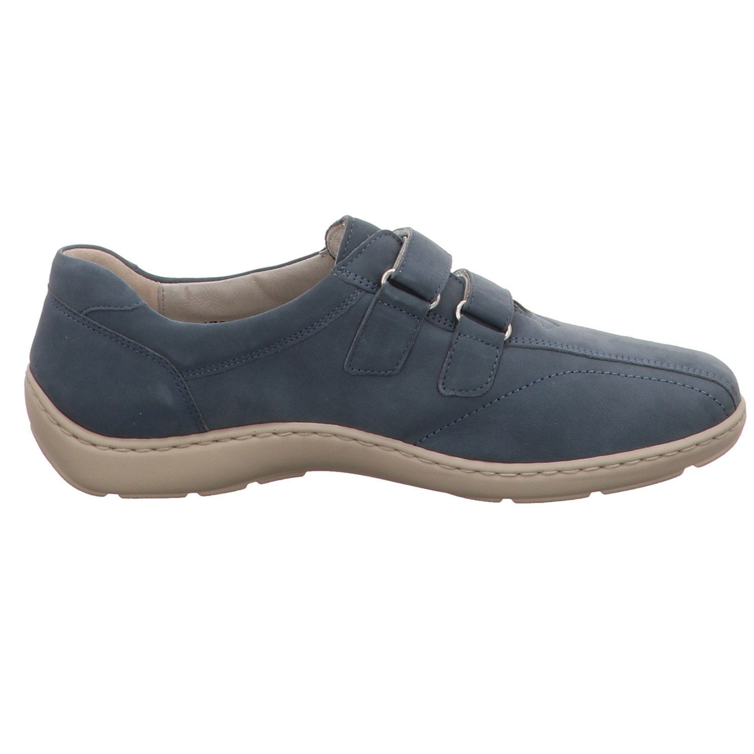 Waldläufer Halbschuh blau blau