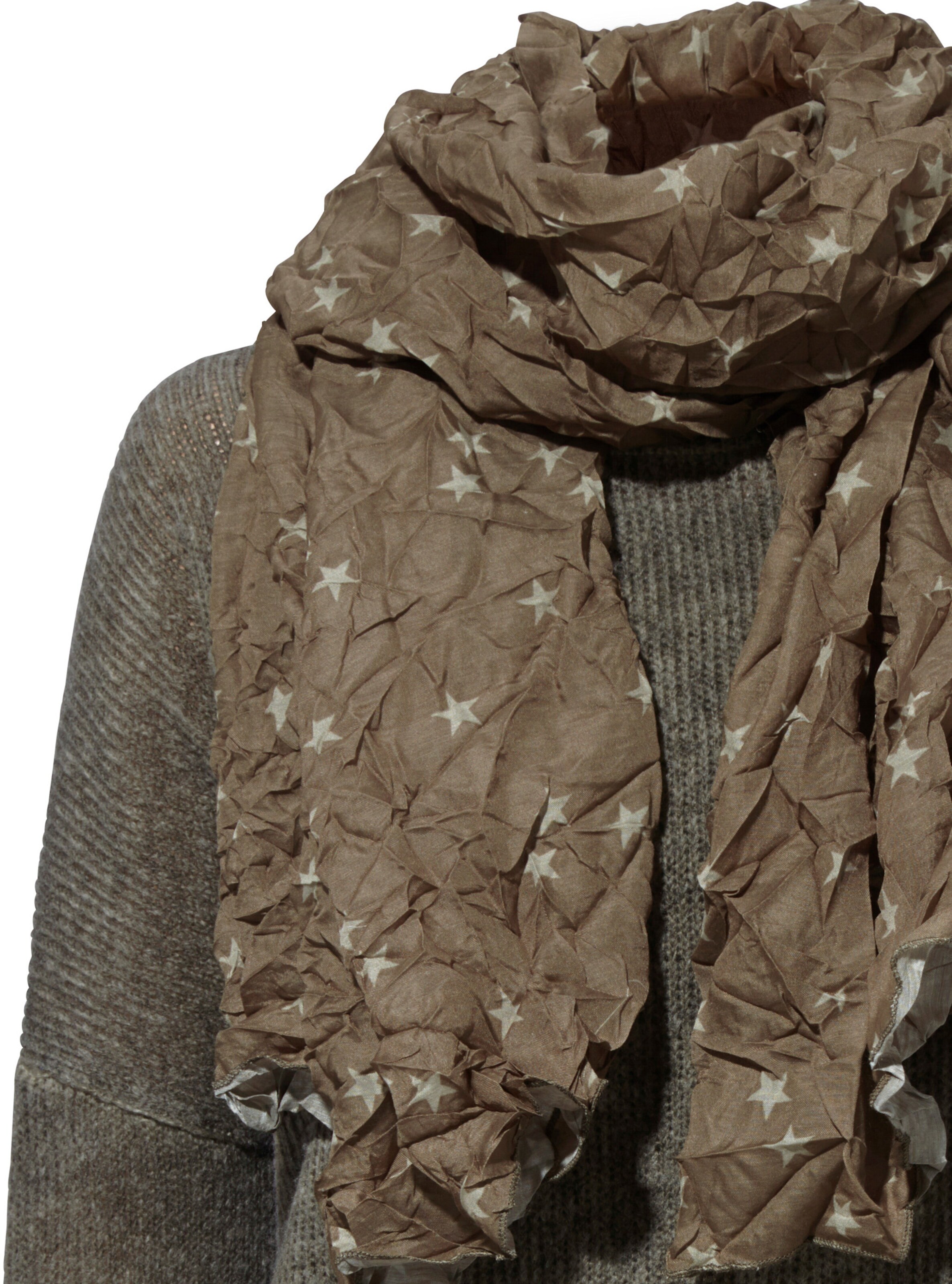 heine Rundhals-Shirts in khaki