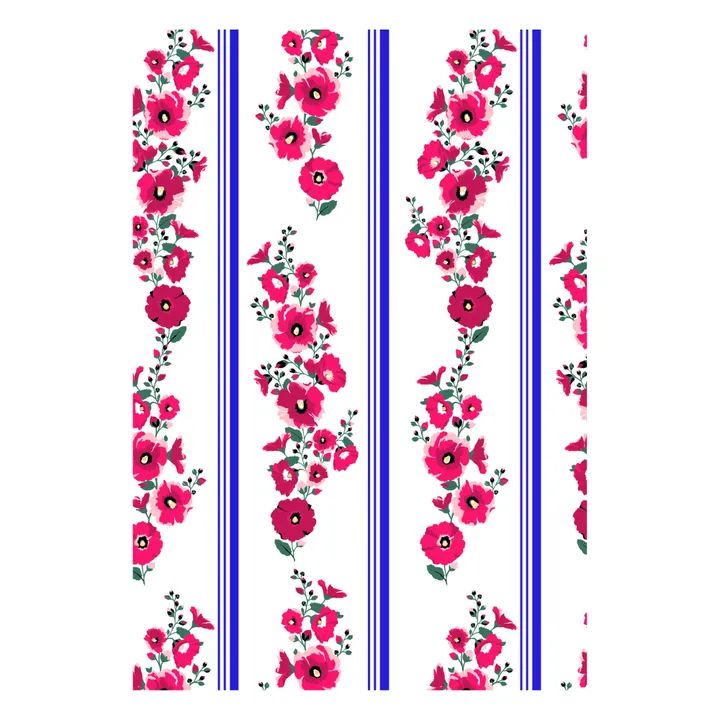 Lucas du Tertre Papier peint Trem Flowers | Rose