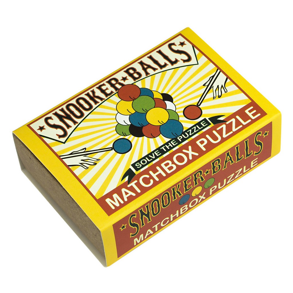 Matchbox Puzzle - Snooker Balls