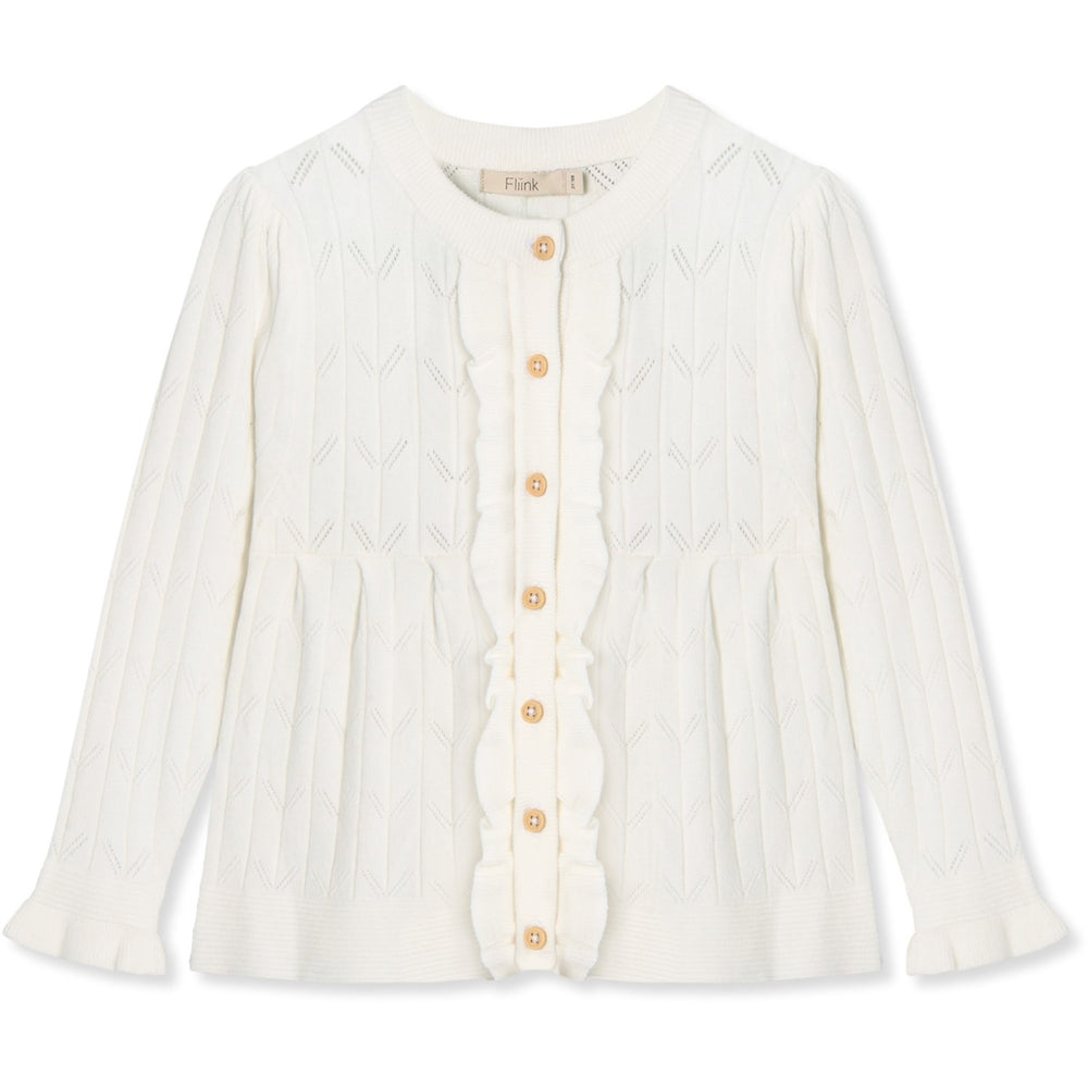 Køb Fliink Cloud Dancer Sunny Cardigan