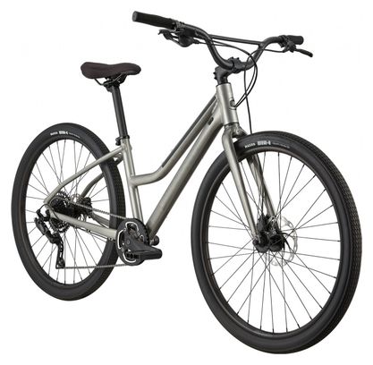 Vélo de Ville Cannondale Treadwell 2 Remixte Ltd microSHIFT Advent 9V 650b Gris Raw