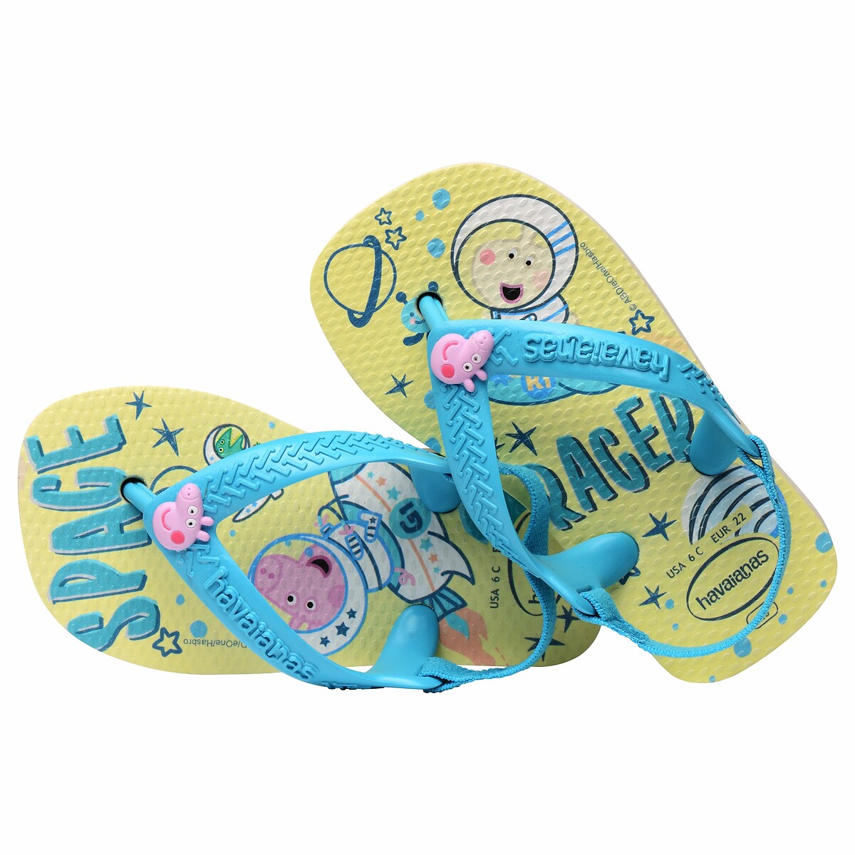 HAVAIANAS<br>Sandálias com tira entre os dedos Baby Peppa Pig