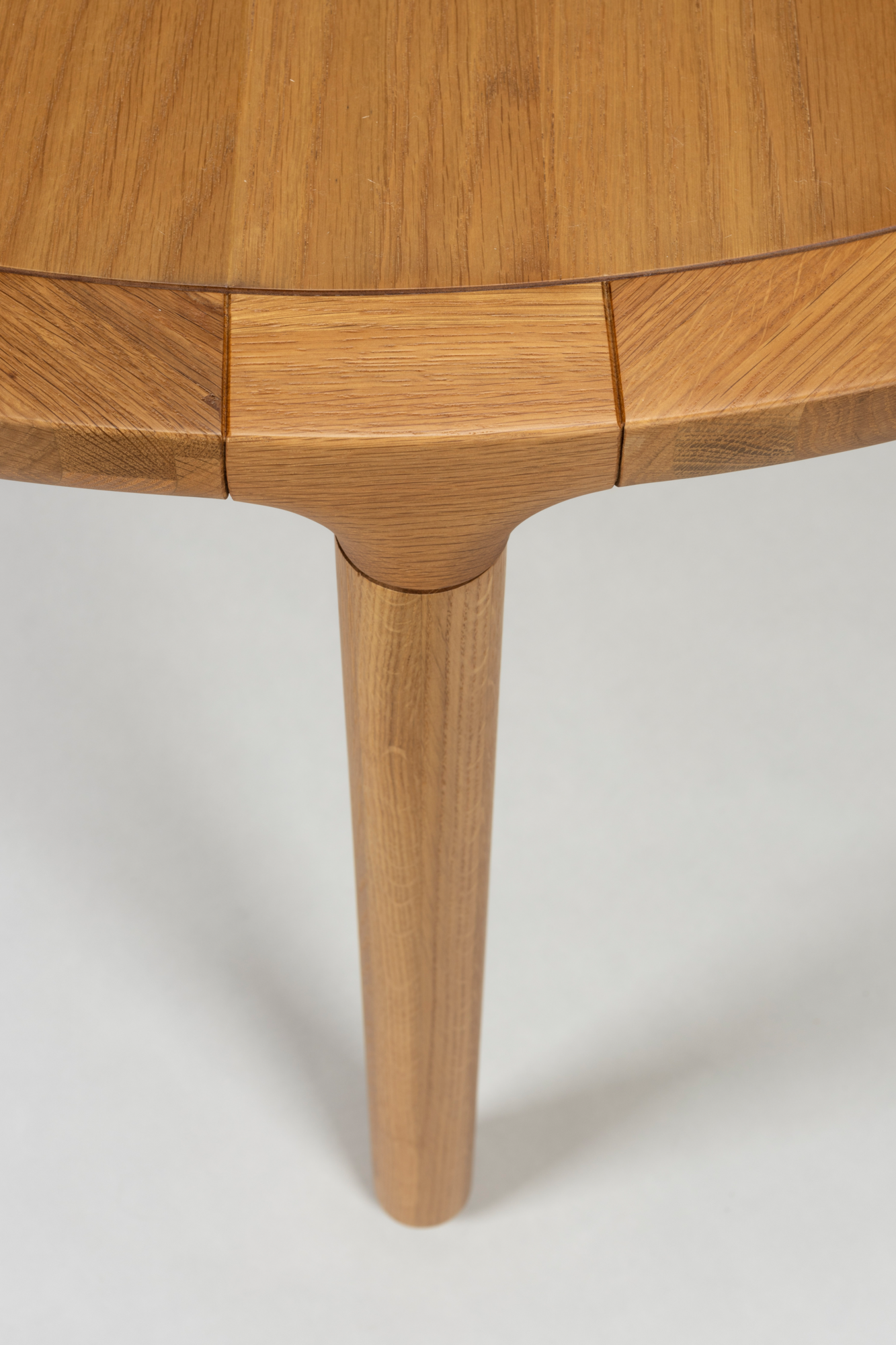 Eettafel Storm rond naturel 128 cm