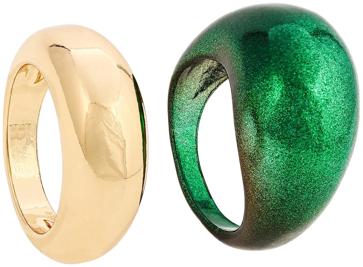 Ring-Set - Emerald Dome