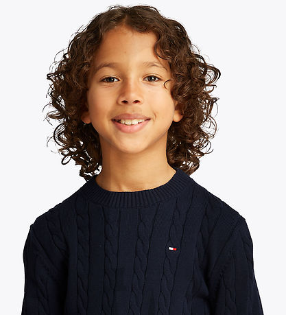 Tommy Hilfiger Bluse - Strick - Dark Nacht Navy