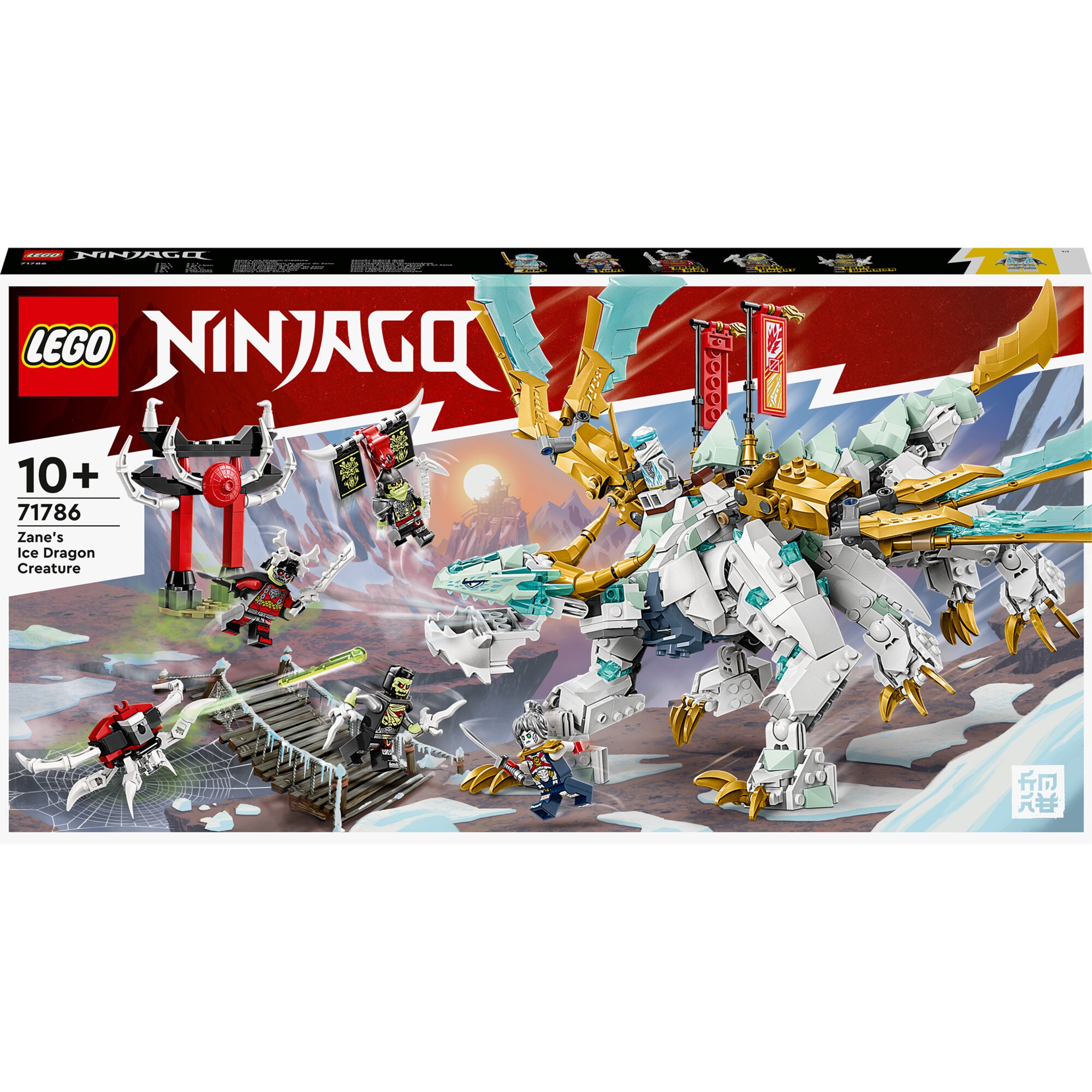 LEGO Konstruktionsspielzeug Ninjago Zanes Eisdrache